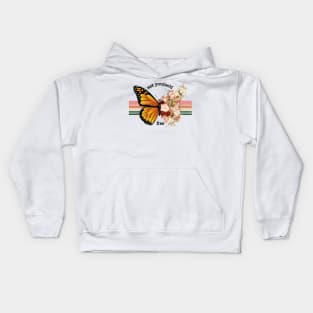 COLORFUL BUTTERFLY Kids Hoodie